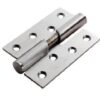 CARLISLE BRASS - RBH1433RIG-SSS 102MM X 76MM X 3MM RISING HINGE (RIGHT)