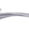 STATUS Arizona Lever on Round Rose - Satin Chrome