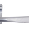 STATUS California Lever on Square Rose - Satin Chrome