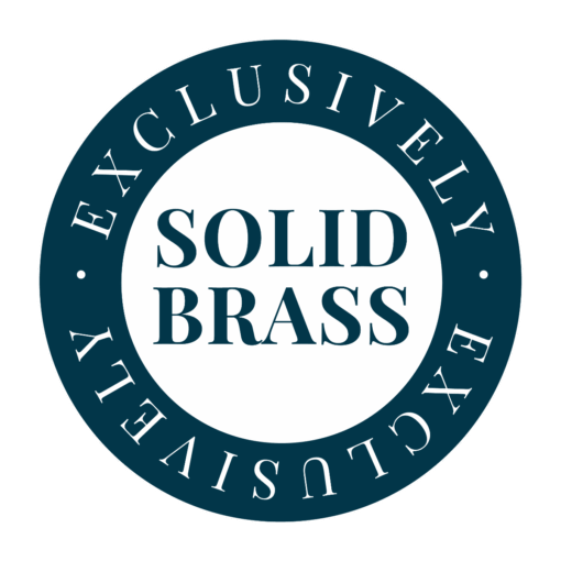 Alexander And Wilks Handrail Bracket (Heavy) 55mm Rose Antique Brass AW750AB