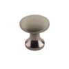 Zoo Hardware TDFK24-BN Round Cabinet knob 24.2mm Dia. Brushed Nickel Finish