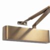 Rutland TS.9205 Door Closer, DABC c/w Semi-Radius Cover, Flatbar Armset Light Bronze