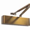 Rutland TS.9205 Door Closer, DABC c/w Semi-Radius Cover, Flatbar Armset Weathered Bronze