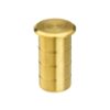 Zoo Hardware ZAS14-PVDSB Dust socket for flush bolt-concrete 20x38mm - Satin Brass Finish