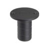 Zoo Hardware ZAS14A-PCB Dust socket for flush bolt-to Suit Wood - Black Finish