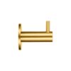 Zoo Hardware ZAS75-PVDSB Wall Mounted Coat Hook With Rose