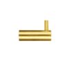 Zoo Hardware ZAS76-PVDSB Wall Mounted Coat Hook - Without Rose