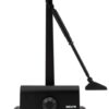 Zoo Hardware Size 3 Door Closer - Black - Complete with Fig 66 Bracket ZDC003-BLK