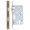 Zoo Hardware Mortice Escape Sashlock - 72mm Centres, 60mm Backset - Square Forend, Satin Bronze ZDL7260ESC-S-PVDBZ