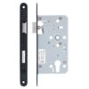 Zoo Hardware Mortice Escape Sashlock - 72mm Centres, 60mm Backset - Radius Forend, Powder Coated Black ZDL7260ESC-R-PCB
