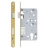 Zoo Hardware Mortice Escape Sashlock - 72mm Centres, 60mm Backset - Radius Forend, Satin Brass ZDL7260ESC-R-PVDSB