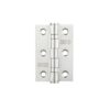 Zoo Hardware ZHSS232 Grade 7 Fire Door Hinge 76x50x2mm Satin Stainless Steel