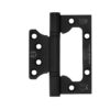 Zoo Hardware Flush / Interleaf Hinge Pair - CE/UKCA - Grade 11 - Matt Black ZHSSFH-243S-MB