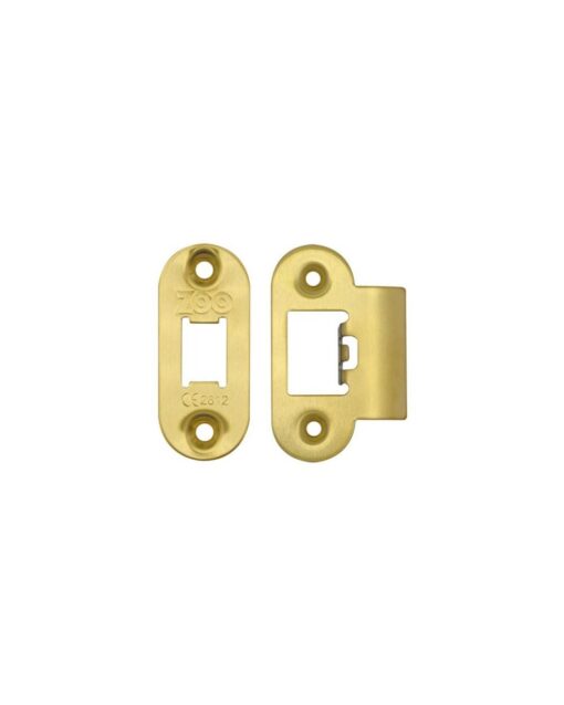 Zoo Hardware ZLAP01-PVDSB Spare Sq.Acc Pk for Heavy Duty Tubular Latch - PVD Satin Brass