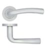 Zoo Hardware ZPA050-SC Seville Door Handle on Rose Satin Chrome