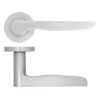 Zoo Hardware ZPA080-SC Vigo Door Handle on Rose Satin Chrome