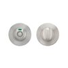 Zoo Hardware Turn and HEX Release with Indicator on 52mm rose- Screw On Cover - 5mm spindle - Grade 304 ZPS004ISS-HEX