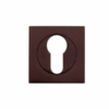 Zoo Hardware ZPZSQ001-ETB Square Escutcheon - Euro Profile Pvd Bronze