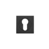 Zoo Hardware ZPZSQ001-OMB Square Escutcheon - Euro Profile Matt Black