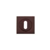 Zoo Hardware ZPZSQ002-ETB Square Escutcheon - Standard Keyway Pvd Bronze