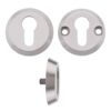 Zoo Hardware ZS-AL001 Anti Ligature Escutcheon - Euro Profile - Satin St. Steel