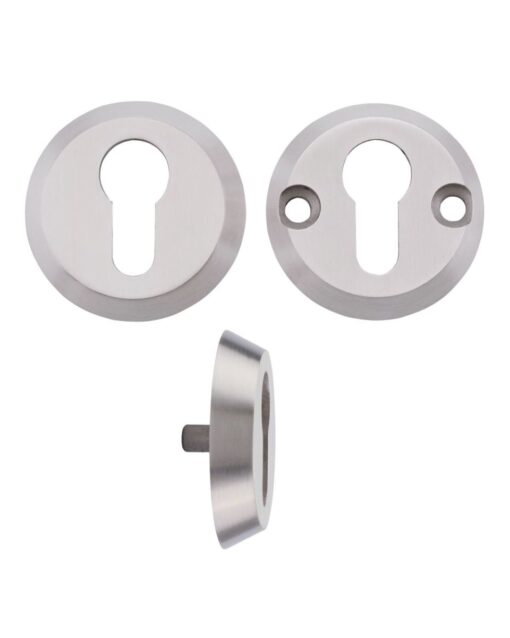 Zoo Hardware ZS-AL001 Anti Ligature Escutcheon - Euro Profile - Satin St. Steel