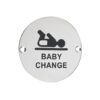 Zoo Hardware ZSS08-PCW Sex Symbol - Baby Change - 76mm - Powder Coated Matt White