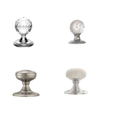 Satin Chrome Door Knobs