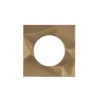 Zoo Hardware Spare Frattura Lever Square Rose Pack