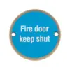 Fire Door Keep Shut Symbols