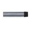 Heritage Brass Cylinder Wall Mounted Door Stop Without Rose (75Mm Or 87Mm), Satin Chrome