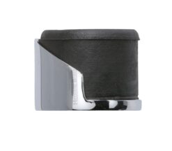 Heritage Brass Round Floor Mounted Door Stop (38Mm Diameter), Polished Chrome