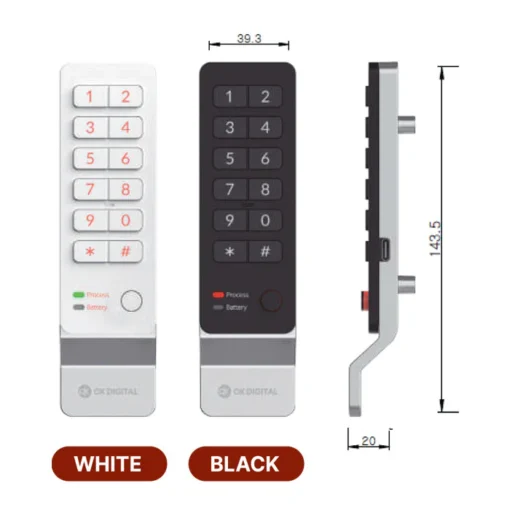 Frelan Hardware CRES CR-802 Thumb Turn & Lock