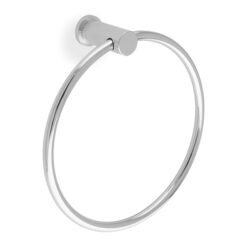 Brunel Diamond Knurled Towel Ring