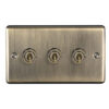 Enhance Decorative 3 gang Toggle Switch
