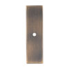 Rectangular Cabinet Knob Backplate