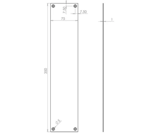 Plain Fingerplates