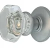 Flower Glass Door Knobs