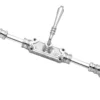 Lever Handle Door Brass Espagnolette Bolt - Upto 9 feet Doors - Left Hand