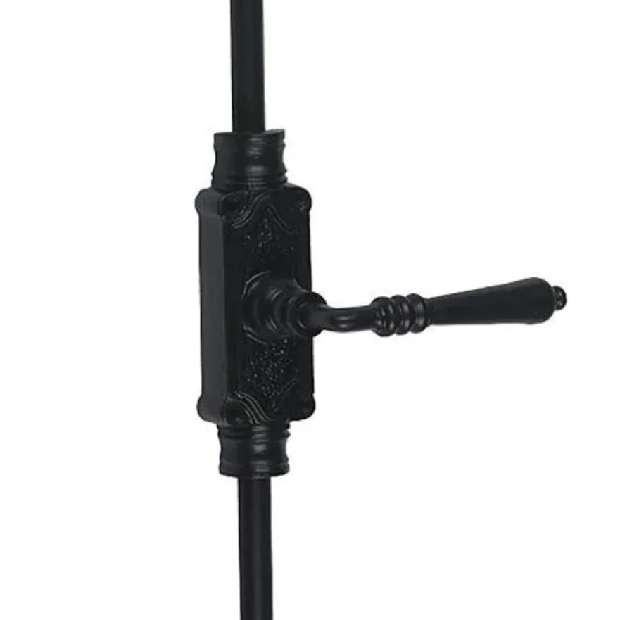 Lever Handle Espagnolette/Crémone Lock Bolt for up to 9' tall Doors/Windows - Antique Black 1 Lever Handle Espagnolette/Crémone Lock Bolt for up to 9' tall Doors/Windows - Antique Black