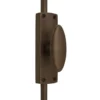 Oval Knob Espagnolette/Crémone Lock Bolt - Premium Finishes