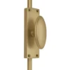Oval Knob Espagnolette/Crémone Lock Bolt - Premium Finishes