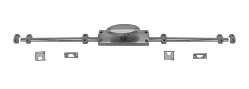 Oval Knob Espagnolette/Crémone Lock Bolt for up to 8.5 Feet High Doors & Windows