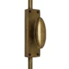 Oval Knob Espagnolette/Crémone Lock Bolt - Premium Finishes