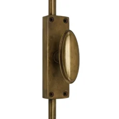 Oval Knob Espagnolette/Crémone Lock Bolt - Premium Finishes