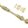 matching to Espagnolette bolt : solid brass polished lacquered surface sliding bolt