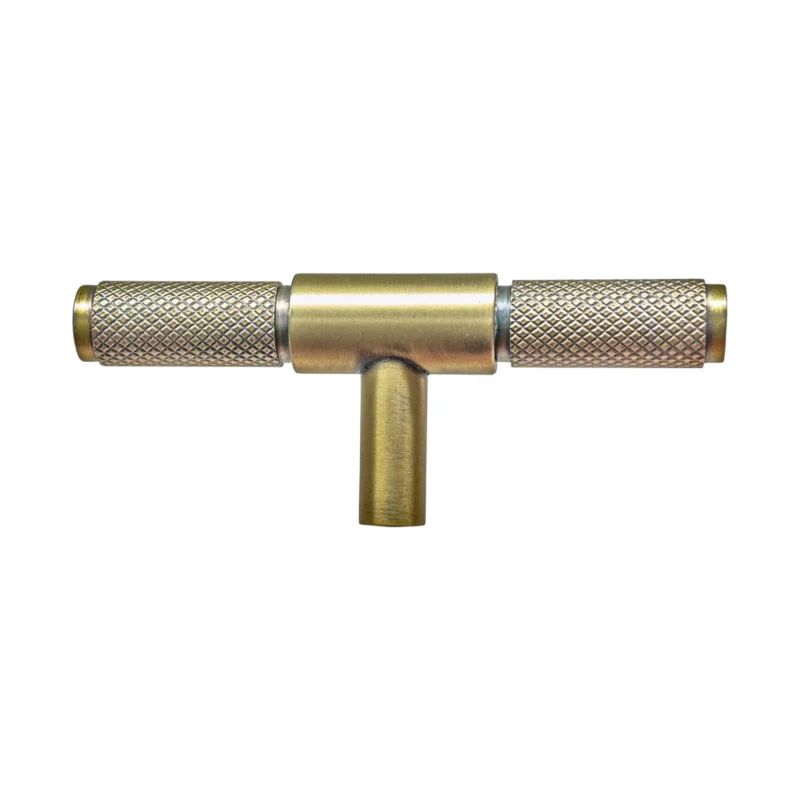 Diamond Knurled T Cabinet Handle - 95mm