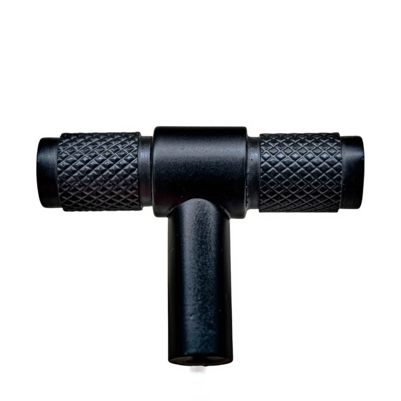 Diamond Knurled T Cabinet Knob- 50mm