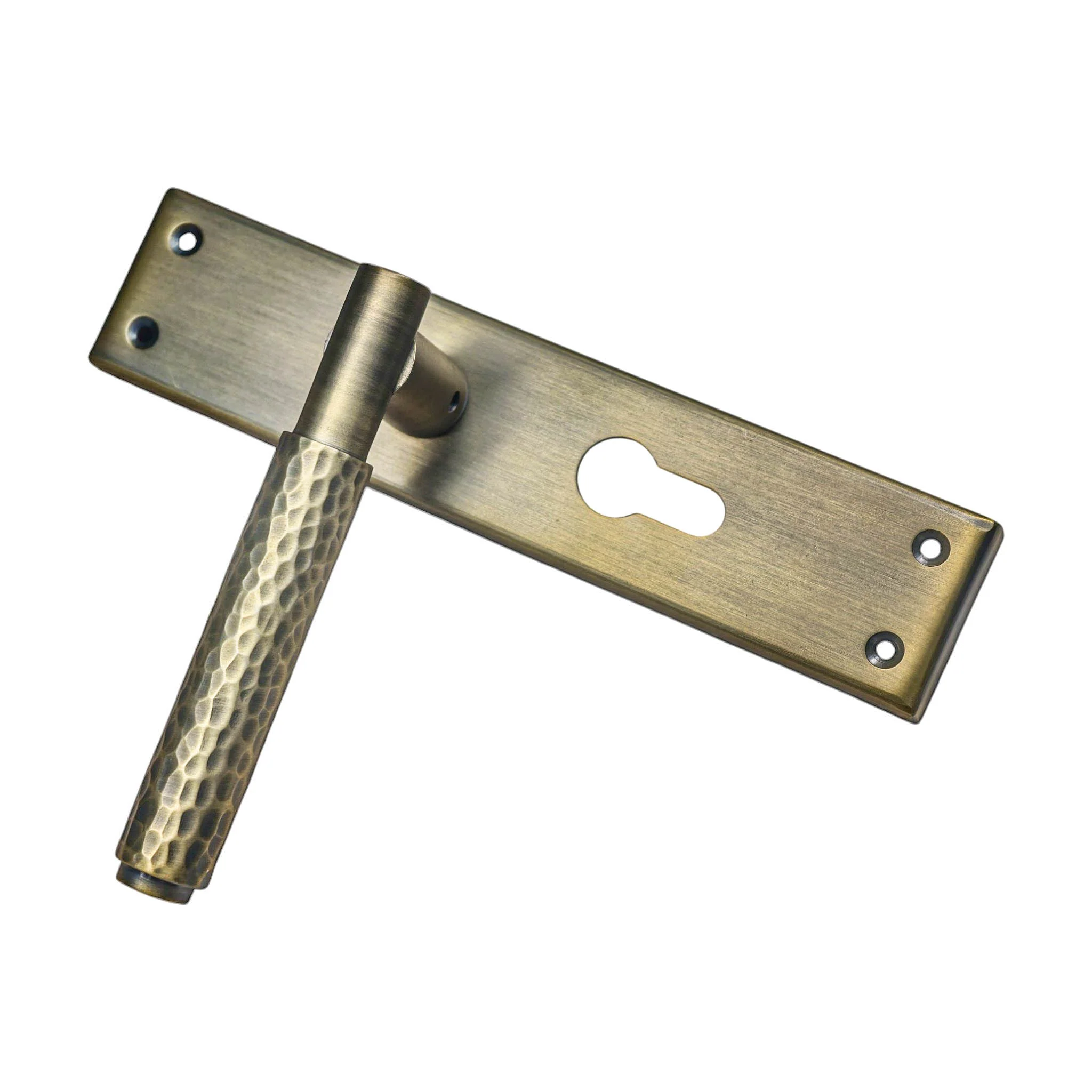 Hammered Spot Backplate Handle 204mm M381 Series 3 Hammered Spot Backplate Handle 204mm M381 Series