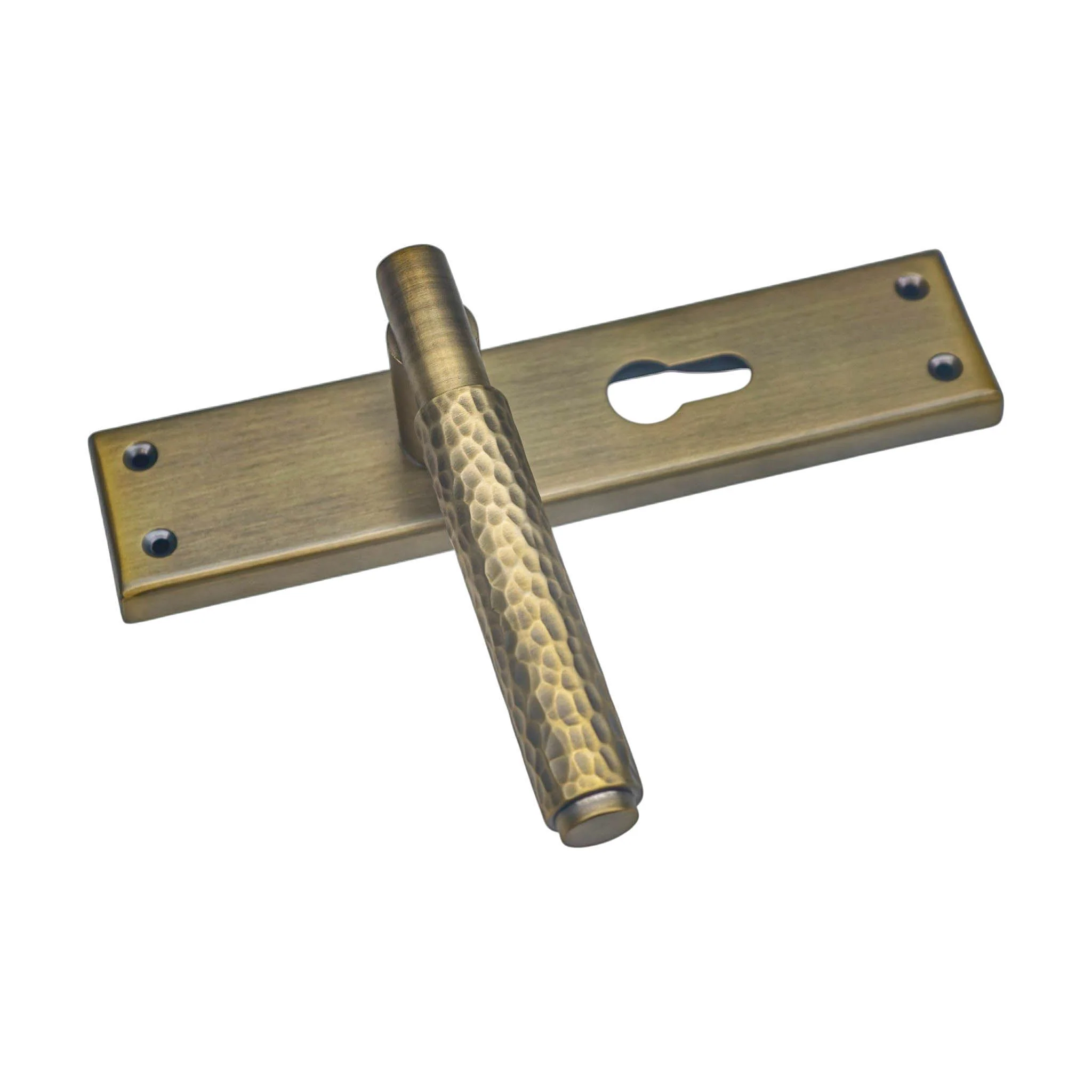 Hammered Spot Backplate Handle 204mm M381 Series 2 Hammered Spot Backplate Handle 204mm M381 Series